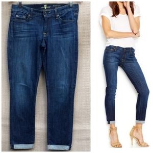 7 For All Mankind The Skinny Crop & Roll
